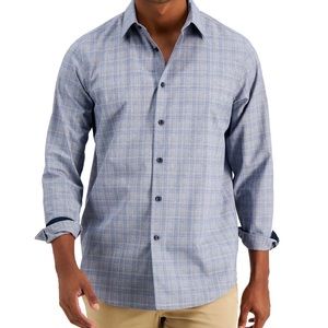 New With Tags! Club Room Men's Pioloa Plaid Shirt
